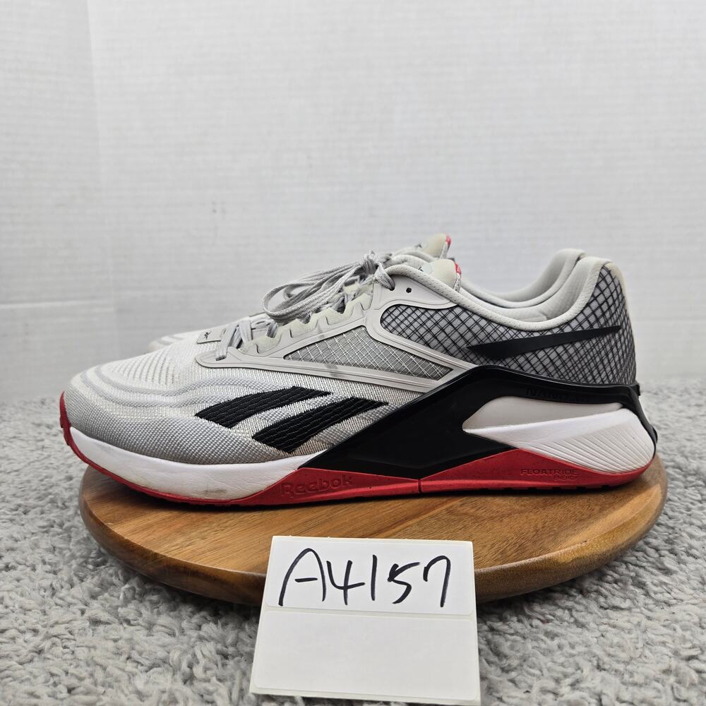 Reebok Mens 13 Nano X2 Grey Black Crossfit Performance Gym Daily Training Shoe